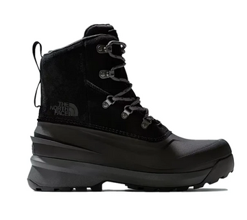 The North Face Mens Chilkat V Lace Waterproof Boots Black / Asphalt Grey